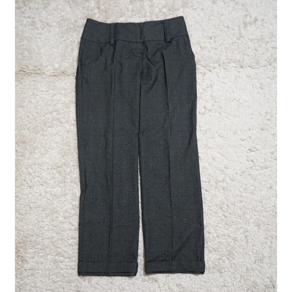 BCX Black and Grey Plaid Dress Pants Women's Size 11